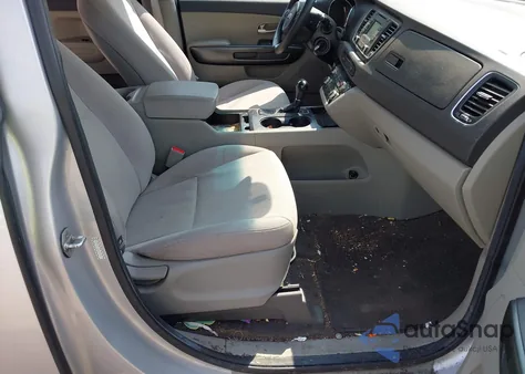 2016 Kia Sedona L from USA, damaged, VIN KNDMA5C18G6150350
